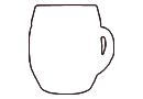 Round Beer mug